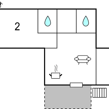 Nice In W/ 2 Bedrooms بيروغ